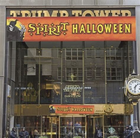 trump tower halloween store.